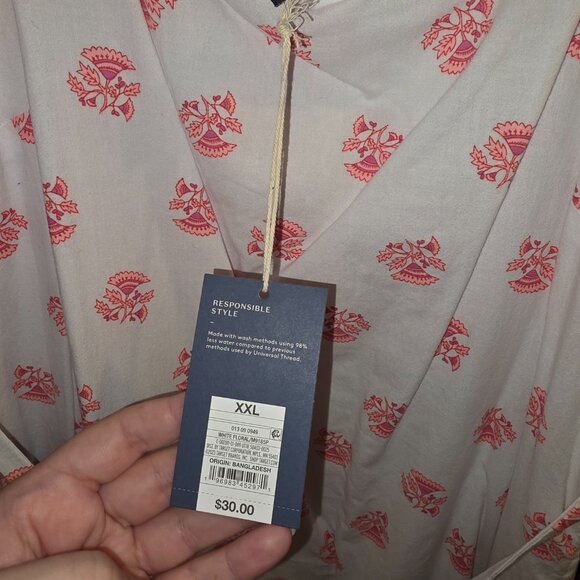 Light Spaghetti Strap Dress with a tie-back - Picture 2 of 2